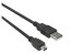 USB kabel typ A - mini USB 5 pin, 2 metry