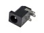 Úhlový napájecí konektor 5,5 x 2,5 mm pro plošný spoj s pájením