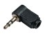 Stereo konektor JACK 3,5 mm samec ohnutý 90°