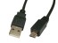 USB kabel typ A - micro USB B 5pin, délka 1 m