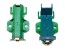Uhlíkové kartáče do motoru pračky 4,95 x 12,35 x 33 mm s držákem, pár