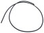 Silikonový kabel CSA 2,5 mm² černý