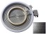 Sklokeramická topná plotna Gorenje 225843 / 940244, 2200W a 800W