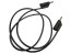 Měřicí kabel banánek-banánek černý 20A, provedení A