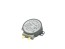 Motorek pro pohon talíře mikrovlnné trouby 230V 4W 5-6 ot./min s plastovým hřídelem 7x14 mm