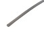 Silikonová bužírka černá 1,0 x 0,2 mm na metráž