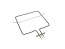 Horní topné těleso do trouby 564206 1100W 230V