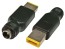 Napájecí redukce konektoru Lenovo obdelníkový se středovým pinem 5.5 x 2.1 mm