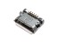 Micro USB B 5pin konektor do DPS, vodorovný