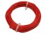 Měděný vodič Cu 0,5 mm s PVC izolací, červený, 10 m