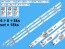 LED podsvícení sada pro Samsung 75CU7172 18 kusů BN96-50310A/B/C + LM41-00879A/B/C