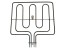 Horní topné těleso s grilem do trouby Vestel 32045764 230V 2600W