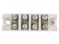 Keramický svorkový blok 77 x 24 x 18 mm, 4 póly