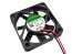 Axiální DC ventilátor 12V, 45x45x10mm, kluzné ložisko, 15,6 m³/h, 27 dBA