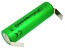Li-Ion akumulátor 3,6V 2500mAh EVE INR18650-25P s pájecími vývody U