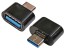 USB adaptér redukce z USB-A na USB-C černý