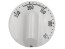 Bílý knoflík termostatu trouby pro sporák Gorenje 523073