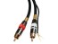 HiFi kabel 2xCINCH - 2xCINCH s uzemňovacím vodičem 1,5 m