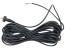 Flexibilní napájecí kabel PVC 2x0,75 mm, délka 15 m, černý
