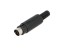 Mini DIN 8pin vidlice (samec) pro kabel s pájením